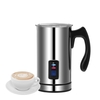 Homgeek en acier inoxydable automatique de lait électrique Frother Foamer Frothing & Heating Milk Warmer Foam Maker Latte Cappuccino Maison Cuisine utilisation