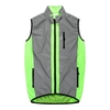 Homme Gilet Réfléchissant Cyclisme Eté Course à Pied Gilet Sans Manches Coupe Vent Séchage rapide Elastique Respirable Sport Vêtements Pour Course à Pied Jogging Cyclisme Gym Fitness