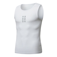 Homme Sans Manches Maillot de Cyclisme Séchage Rapide Vélo Sous-Vêtements Gilets Eté Running Gilet Elastique Respirant Sport Vêtement Pour Course Jogging Cyclisme Gym Fitness