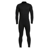 Hommes 2mm Retour Zip Full Body Combinaison Natation Surf Plongée Tuba combinaison Jumpsuit