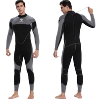 Hommes 3mm néoprène combinaison néoprène surf natation plongée costume combinaison humide