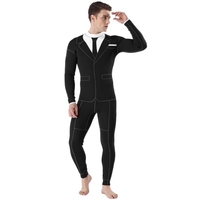 Hommes 3mm néoprène combinaison surf natation combinaison de plongée combinaison humide