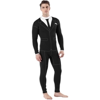 Hommes 3mm néoprène combinaison surf natation combinaison de plongée combinaison humide