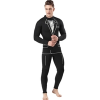 Hommes 3mm néoprène combinaison surf natation combinaison de plongée combinaison humide
