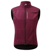 Hommes cyclisme gilet coupe-vent thermique polaire sans manches veste de vélo pour le sport de plein air course randonnée marche