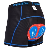Hommes cyclisme sous-vêtements Shorts léger respirant Gel rembourré vtt vélo équitation Shorts