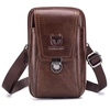 Hommes en cuir taille ceinture sac téléphone pochette sac voyage bandoulière sac à bandoulière Pack sac à main portefeuille