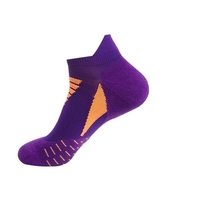 Hommes femmes chaussettes de sport antidérapantes chaussettes de sport pour basket-ball de football volley-ball course trekking randonnée Absorption absorbant l