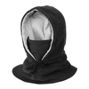 Hommes femmes hiver cagoule chaud coupe-vent doublure polaire cordon de cou guêtre cyclisme randonnée course en plein air chapeau