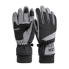 Hommes Femmes Hiver Chaud Gants À Écran Tactile Anti-dérapant Coupe-Vent Imperméable À L