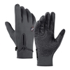 Hommes femmes hiver gants de cyclisme trois doigts écran tactile polaire coupe-vent imperméable chaud extérieur Sport gants
