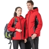 Hommes femmes hiver manteau imperméable à capuche épais coupe-vent respirant chaud randonnée cyclisme extérieur imperméable