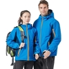 Hommes femmes hiver manteau imperméable à capuche épais coupe-vent respirant chaud randonnée cyclisme extérieur imperméable
