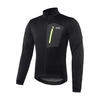 Hommes Hiver Vélo Veste Coupe-Vent Imperméable Chaud Thermique Polaire VTT Vélo Veste Manteau