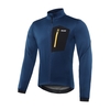 Hommes Hiver Vélo Veste Coupe-Vent Imperméable Chaud Thermique Polaire VTT Vélo Veste Manteau
