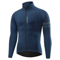 Hommes manches longues cyclisme maillot coupe-vent vtt vélo veste coupe-vent vêtements de vélo