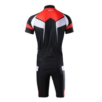 Hommes perméable à l’air sec rapide confortable manches courtes maillot + Shorts rembourrés vélo vêtements Set équitation Sportwear