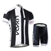 Hommes perméable à l’air sec rapide confortable manches courtes maillot + Shorts rembourrés vélo vêtements Set équitation Sportwear