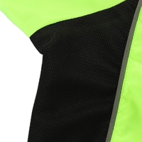Hommes Réfléchissant Veste De Cyclisme Respirant À Manches Longues Vélo Jersey Vent Manteau Gilet En Plein Air Sportswear