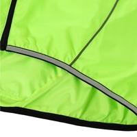 Hommes Réfléchissant Veste De Cyclisme Respirant À Manches Longues Vélo Jersey Vent Manteau Gilet En Plein Air Sportswear