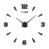 Horloge murale bricolage horloge murale miroir sans cadre