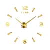 Horloge murale bricolage horloge murale miroir sans cadre
