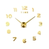 Horloge murale bricolage horloge murale miroir sans cadre