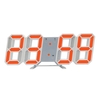 Horloge murale LED 3D multifonctionnelle serrure de Table numérique affichage de la température grand écran réveil pour l