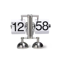 Horloge tournante de page automatique en acier inoxydable
