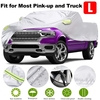Housse de camion,  housse de voiture toutes saisons pour camionnette,  contre la poussière,  les débris,  protection UV coupe-vent 170T remplacement pour Ford Raptor F150 F250 GMC