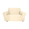 Housse de canapé extensible Decdeal 1 siège beige