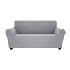 Housse de canapé extensible Decdeal 3 places gris