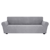Housse de canapé extensible Decdeal 4 places gris