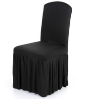 Housse de chaise de salle à manger amovible et lavable