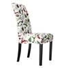 Housse de chaise de salle à manger décorative de Noël