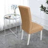 Housse de chaise de salle à manger,  housse de chaise amovible extensible,  housse de protection de siège de chaise lavable,  motif jacquard,  housse de chaise pour la cérémonie de mariage de l