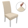Housse de chaise de salle à manger,  housse de chaise amovible haute extensible Housse de protection de siège de chaise lavable