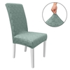 Housse de chaise de salle à manger,  housse de chaise amovible haute extensible Housse de protection de siège de chaise lavable