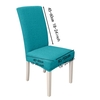 Housse de chaise de salle à manger,  housse de chaise amovible haute extensible Housse de protection de siège de chaise lavable,  motif jacquard,  housse de chaise pour la cérémonie de mariage de l