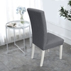 Housse de chaise de salle à manger,  housse de chaise amovible haute extensible Housse de protection de siège de chaise lavable,  motif jacquard,  housse de chaise pour la cérémonie de mariage de l