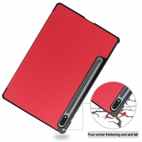 Housse de protection 12, 4 pouces compatible avec les étuis pour tablette Samsung Galaxy Tab S8 avec fonction de veille automatique
