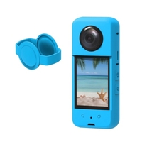Housse de protection en silicone pour appareil photo panoramique avec capuchon d