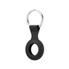 Housse de protection en silicone souple avec anneau porte-clés en acier inoxydable anti-perte