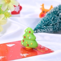 Housse de protection pour chargeur USB avec thème sur le thème du câble mignonne de Noël
