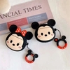 Housse de protection pour écouteurs en gel de silice 3D de Mickey Clamshell de type dessin animé mignon pour 1/2 Airpods rechargeable