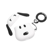 Housse de protection pour écouteurs en gel de silice 3D Snoopy Clamshell de type dessin animé mignon pour 1/2 Airpods rechargeables