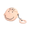 Housse de protection pour écouteurs en gel de silice Charley Clamshell-Type 3D de dessin animé mignon pour 1/2 Airpods rechargeables