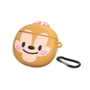 Housse de protection pour écouteurs en gel de silice Titi Clamshell-Type 3D de dessin animé mignon pour 1/2 génération Airpods rechargeables