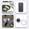 Housse de protection Tracker Housse en silicone Housse de protection anti-perte Support adhésif arrière Support de protection souple Compatible avec les accessoires Apple Airtags