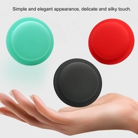 Housse de protection Tracker Housse en silicone Housse de protection anti-perte Support adhésif arrière Support de protection souple Compatible avec les accessoires Apple Airtags